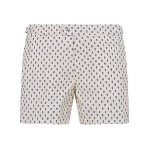 Tom Ford Men Paisley Print Micro Compact Popeline Wr Swim Shorts